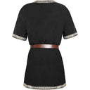 Men's Black & Cream Medieval Celtic Costume Set