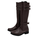 Fantasy Combat Heroic Strap Tall Boots - Retrorobe