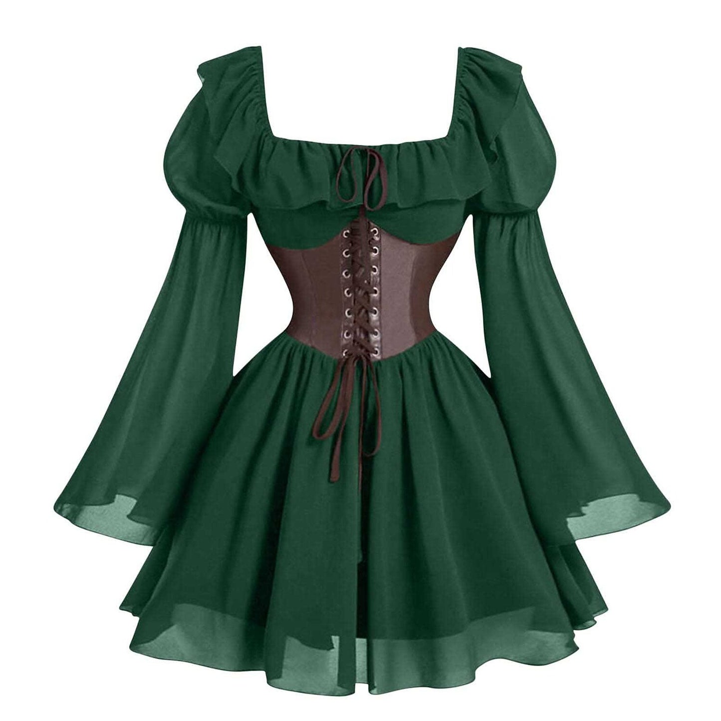 Medieval Fairy Corset Style Short Dress