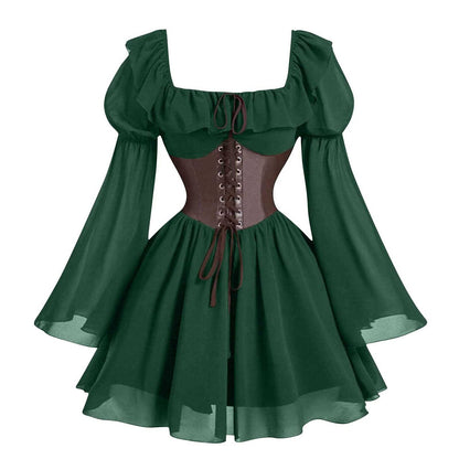 Medieval Fairy Corset Style Short Dress