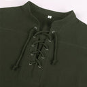 Pirate Style Lace-up Tunic - Retrorobe