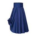 Steampunk Skirt Length Adjustable Skirt With Pocket - Retrorobe