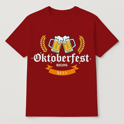 Women's Oktoberfest Beer Graphic T-shirt