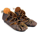 Medieval Peasant Shoes Celtic Style Lace-Ups - Retrorobe