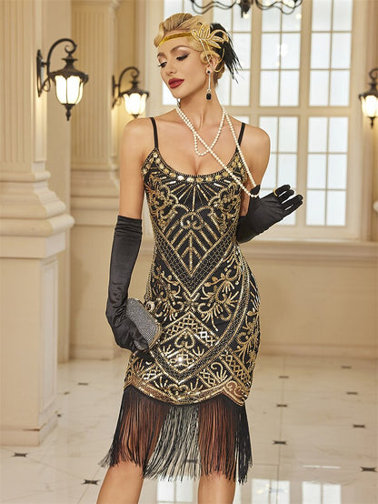 Black Gatsby Dress Outfits