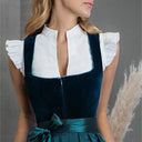 Oktoberfest Lace Dirndl Blouse - Retrorobe
