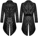 Men's Black & Gold Steampunk Tailcoat Costume Set