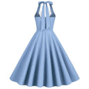 Vintage Collar Grace Midi Dress