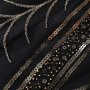 Art Deco Fringe Trim Flapper Dress