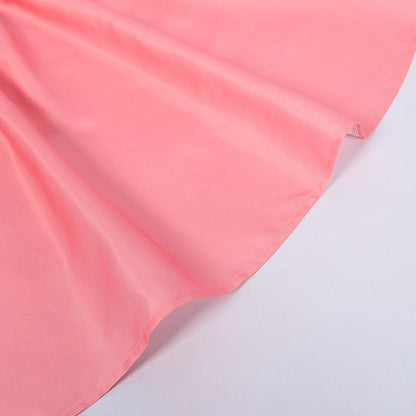 Oktoberfest Pink Floral Dirndl Dress with Apron and Blouse