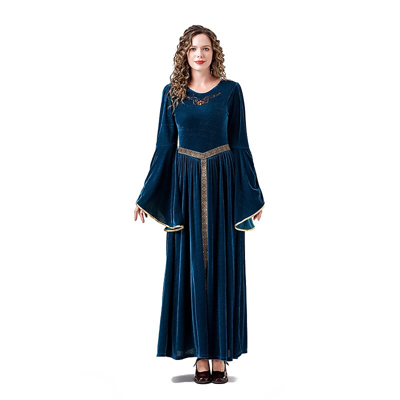 Celtic Velvet Maxi Dress