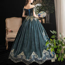 Victorian Crinoline Style Ball Gown - Retrorobe