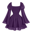 Vestido corto estilo corsé de hada medieval
