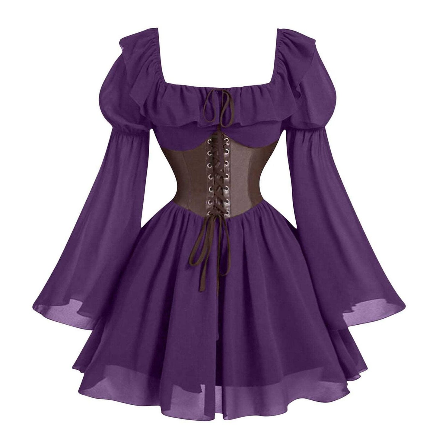 Medieval Fairy Corset Style Short Dress