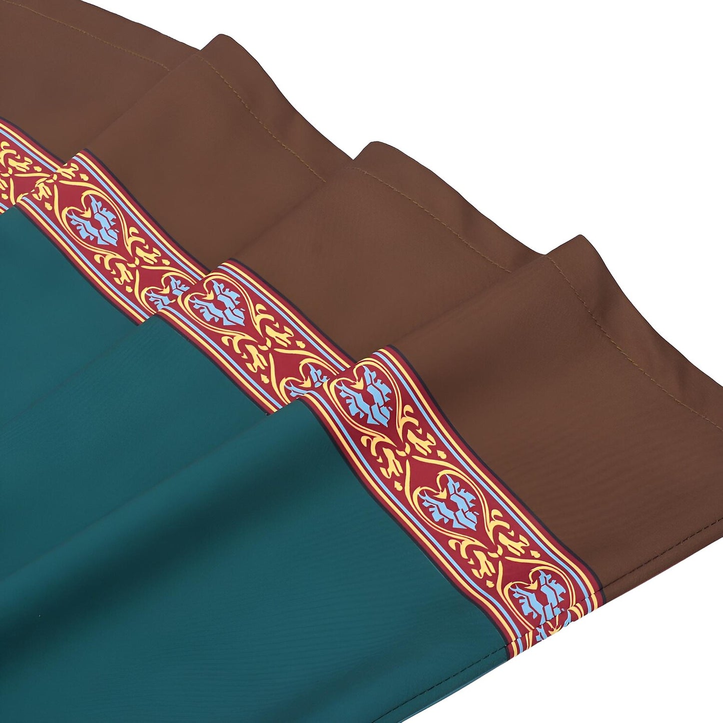 Medieval Vikings Floor Length Dress with Belt