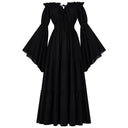 Green Retro Celtic Viking Fantasy Dress - Retrorobe