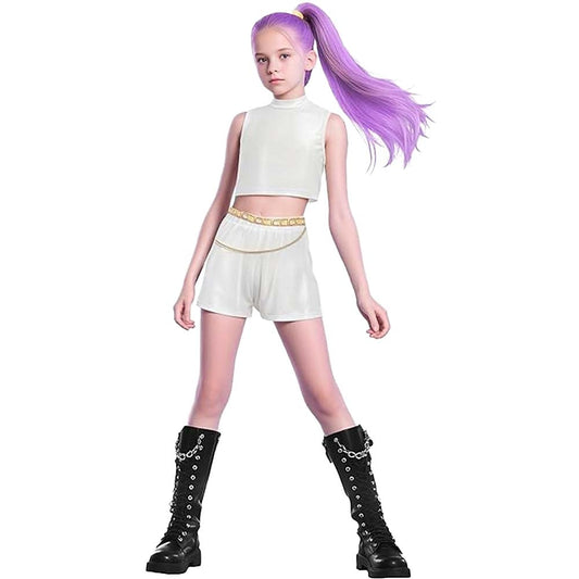 Korean Pop Idol Inspired Pop Star Costume for Girls