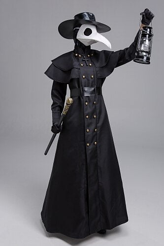 Costume de médecin de la peste médiéval pour Halloween