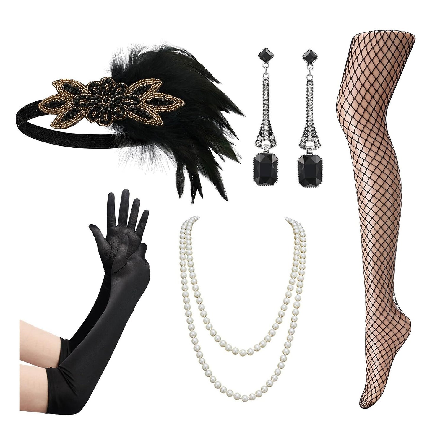 1920s Flapper Accessory Set