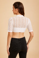 Oktoberfest Traditionelle Dirndlbluse mit Spitzenoberteil 