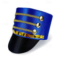 Men's Royal Blue Fringed-Epaulet Nutcracker 4-Piece Costume Set