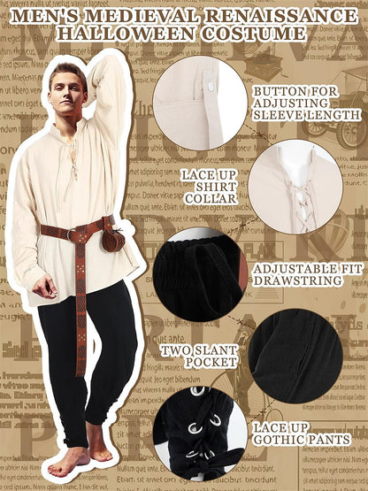 Medieval Pirate Costume with ACCs