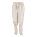 Retro Pirate Style Cotton Linen Pants - Retrorobe