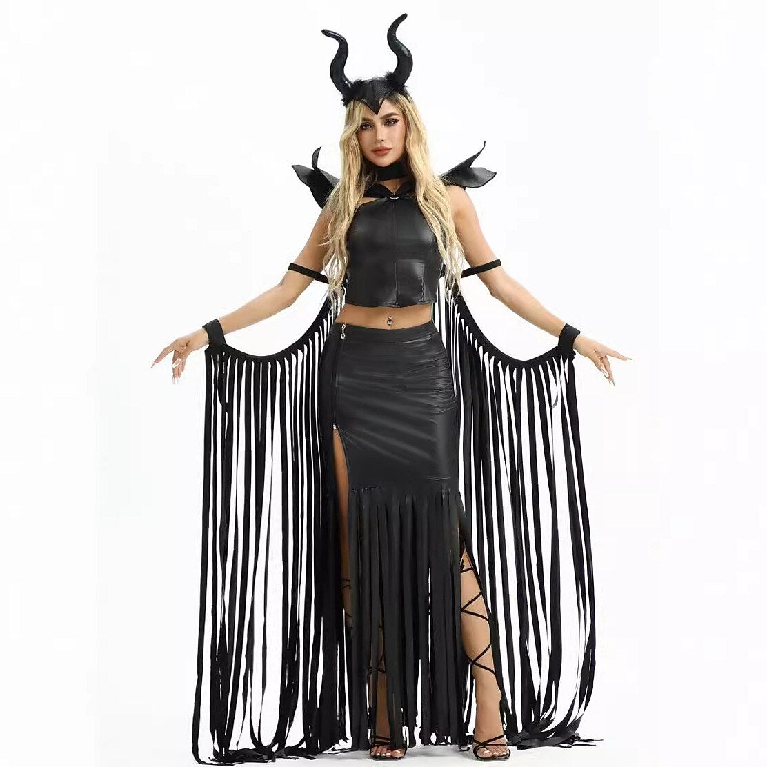 Witch Maleficent Halloween Dress