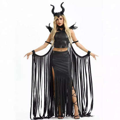 Witch Maleficent Halloween Dress