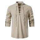 Renaissance Stand Collar Tops Pullover Shirt - Retrorobe