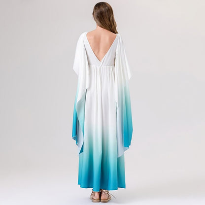 Greek Goddess Costume Ombre Dress